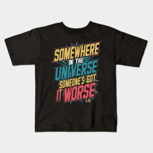 Somewhere in the univers AJR Kids T-Shirt